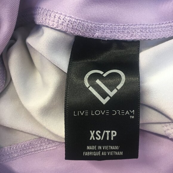 Live Love Dream Pretty Floral Capri Pants Womens Size XS Stretch Exercise Yoga - Picture 13 of 15